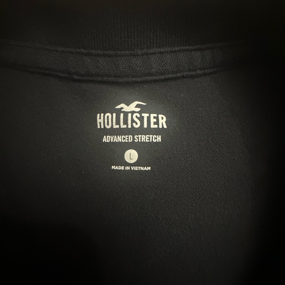 Hollister Shirt - Men’s Size L - Black - Short Sleeve Polo Shirt - Picture 2 of 7